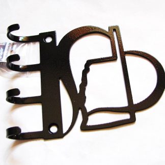 metal heart oklahoma wall hooks key hooks