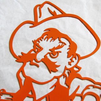 osu pistole pete standing sign