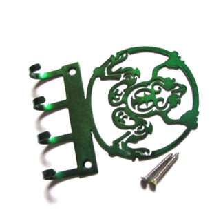 metal frog circle wall hooks, key holder