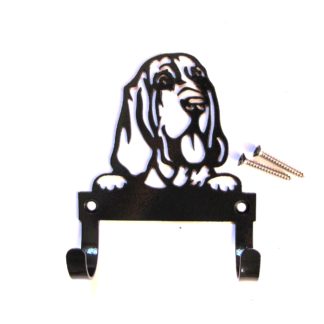 metal bloodhound leash hooks, leash holder