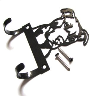 metal pit bull leash holder leash hooks