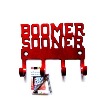 metal ou boomer sooner sign, metal ou boomer sooner wall hooks,