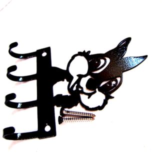 metal thumper wall hooks, key holder