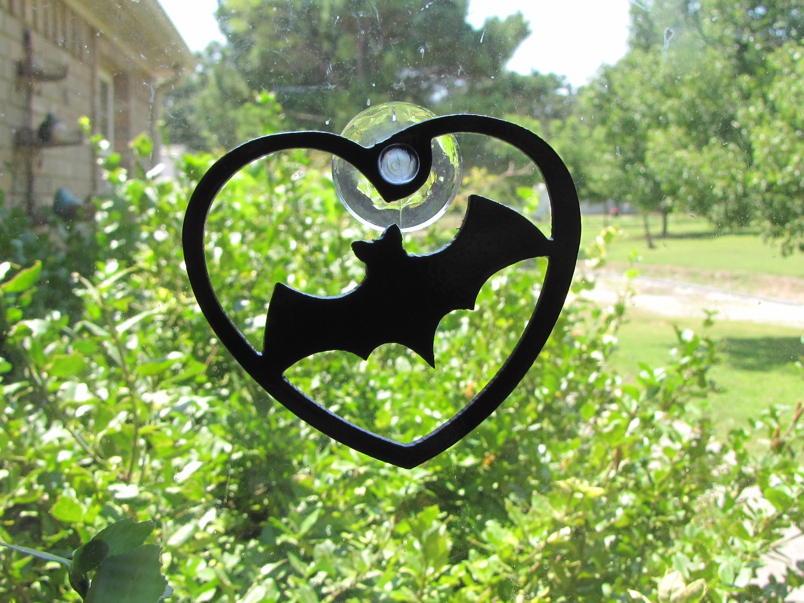 Heart Bat Window Art Mirror Decor – Designs By Kennedy Grab this one today!