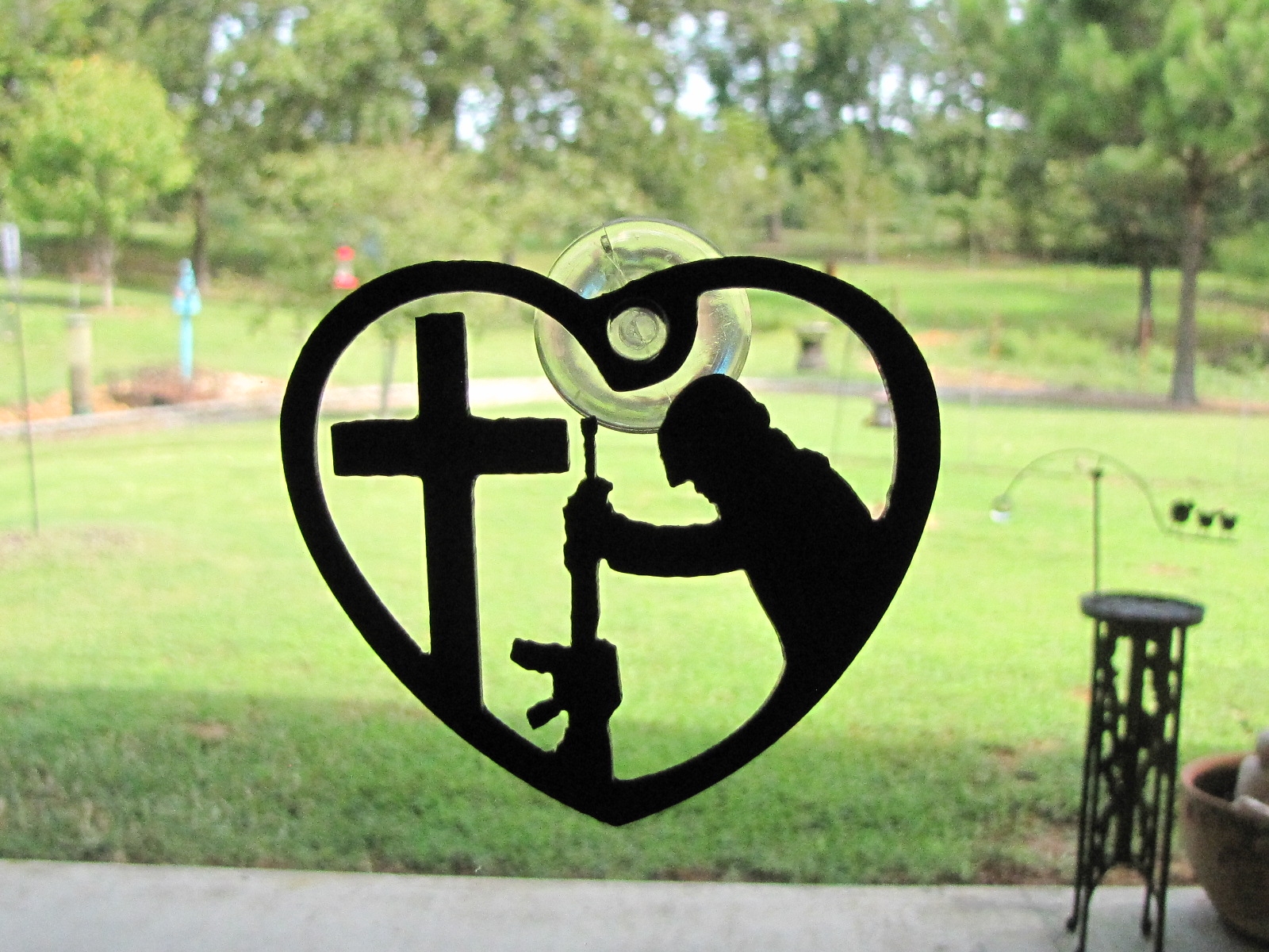 Fallen Soldier Window Art Mirror Decor – Designs By Kennedy Grab this ...